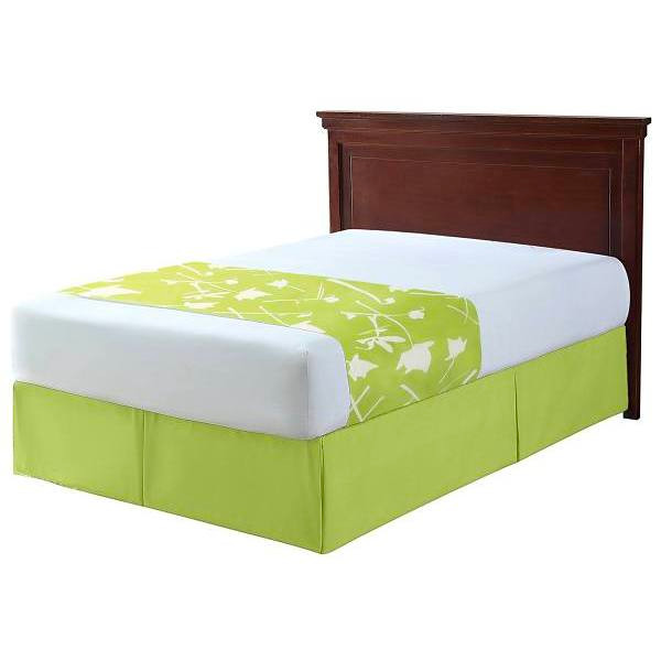 1888 Mills Beyond Impressions Solid Green Full Bed Skirt 54x80+14, Case Of 6