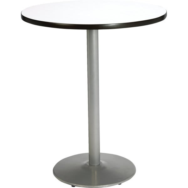 Kfi Seating 30 In Round Bistro Table (White)