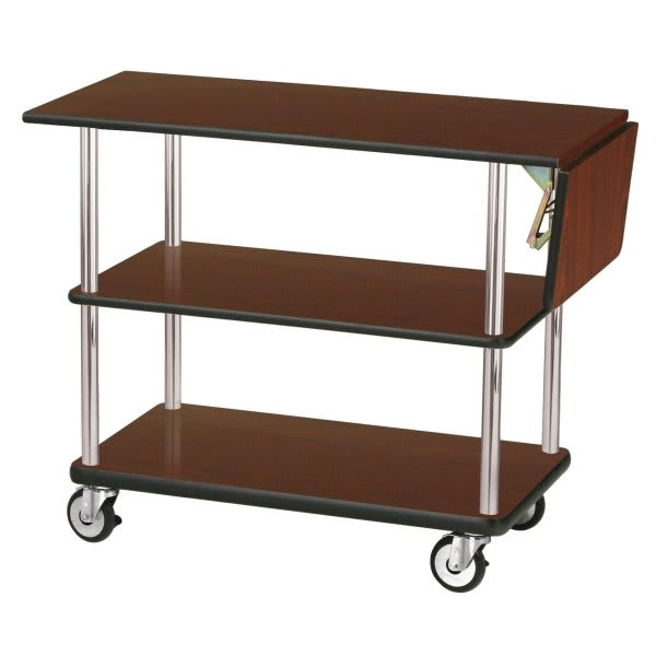 Forbes Standard Laminate Service Cart With Drop Leaf