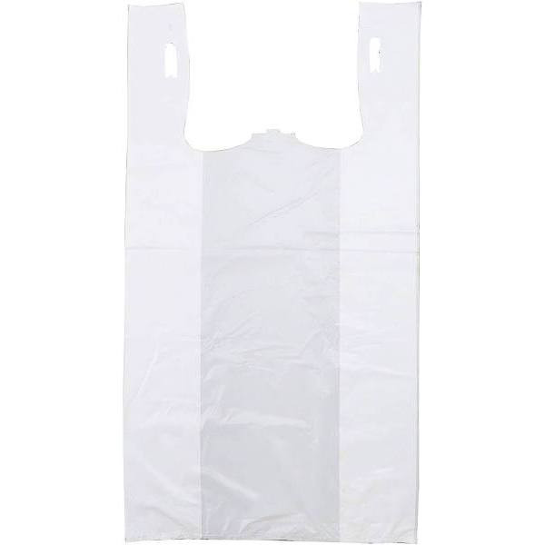 Ibs Plain T-Shirt Bag White 1000/Cs