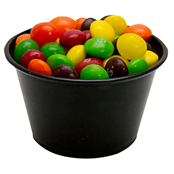 Empress Plastic Portion Cup 3.25oz Black 50 / 50 Cs