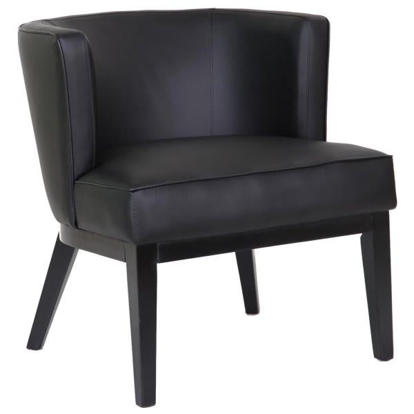 Boss Ava Accent Chair, Black