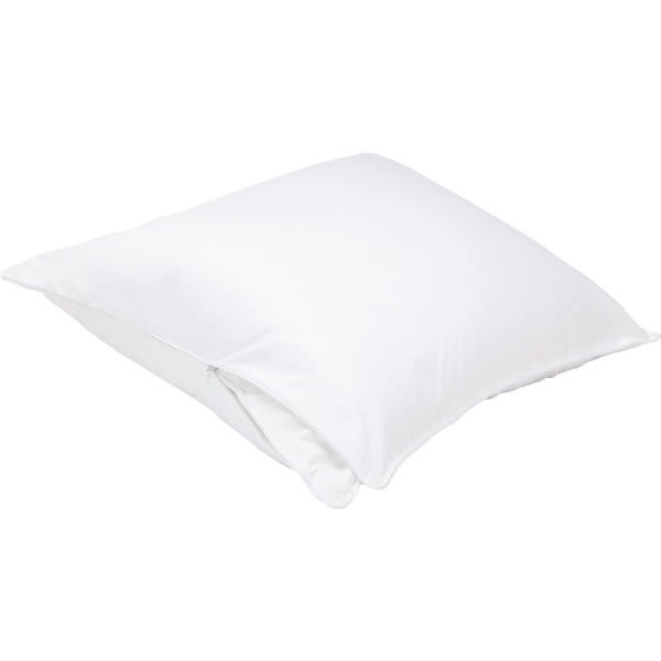 Down Lite Pillow Protector, End Zip, 200tc 100% Cotton King, Case Of 12