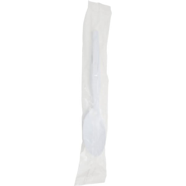 Dixie Medium Weight Polystyrene Individually Wrapped Teaspoon (1000/Box)