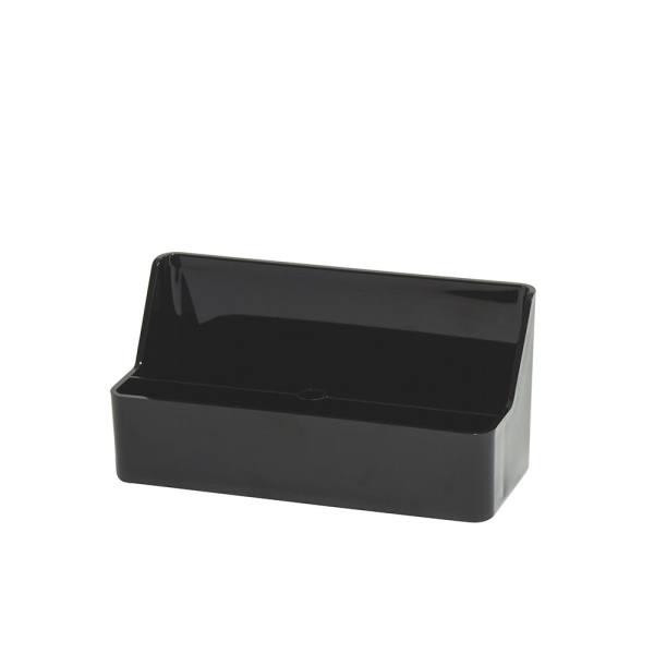 Hapco Finishing Touches Coffee Condiment Holder, Black, Case Of 48