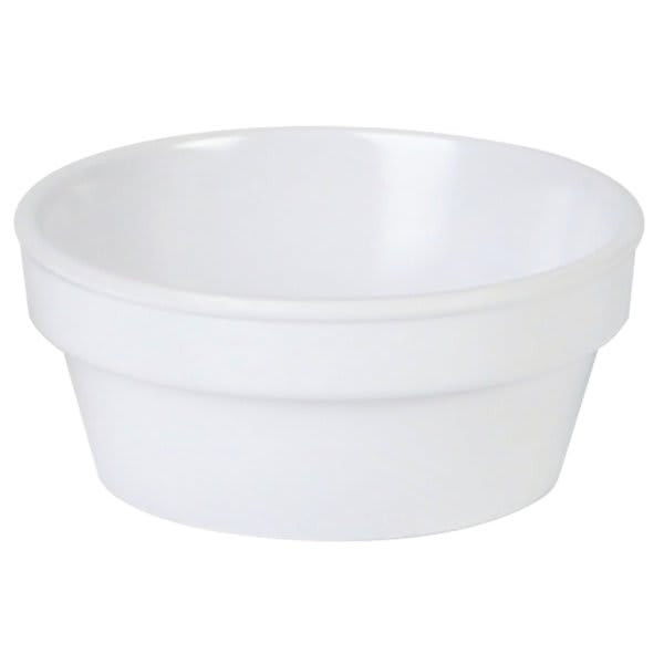 Thunder Group 2-1/2 Oz 2-7/8" Sauce Cup/Ramekin White Package Of 12