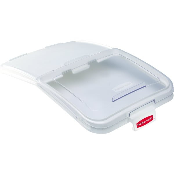 Rubbermaid Commercial 2 In Sliding Food Pan Lid W/ Scoop Hook (Clear)