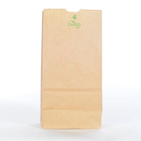 Duro Brown Grocery Bag With Kraft Case Of 500