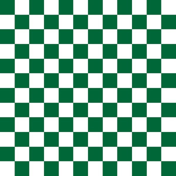 Mcnairn Green Checkered Basket Liners 12" X 12" Case Of 2,000