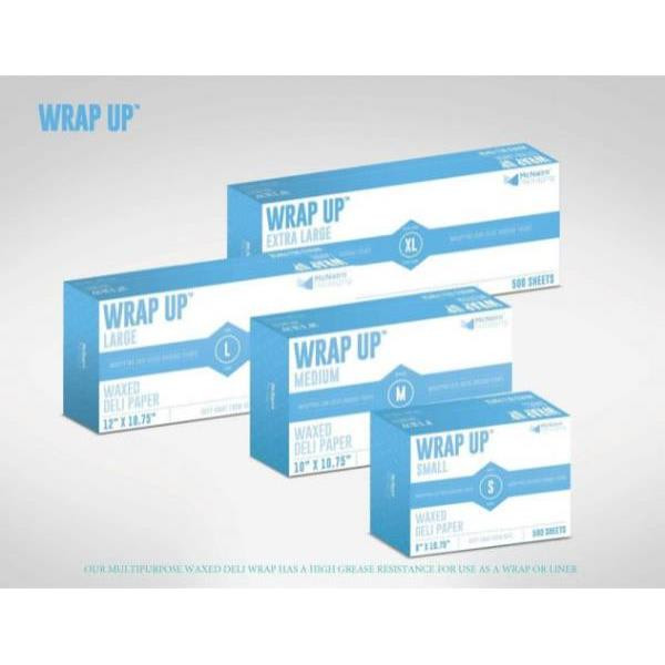 Mcnairn Wax Deli Paper 8" X 10.75" Case Of 6,000