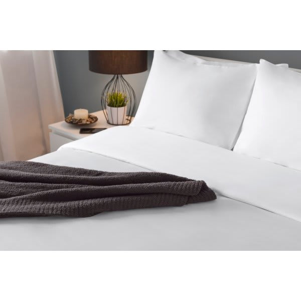 Sobel Westex Sobelcale 90x115 Queen Flat Sheet T200, Case Of 24