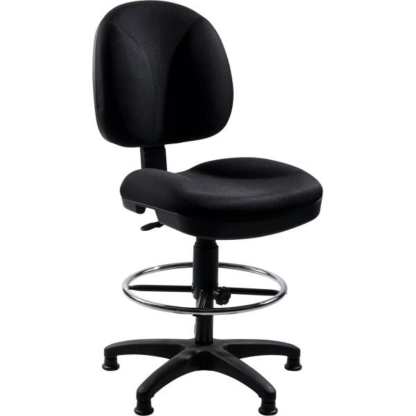 National Public Seating Comfort Task Stool, 24.5"-34.5" Height