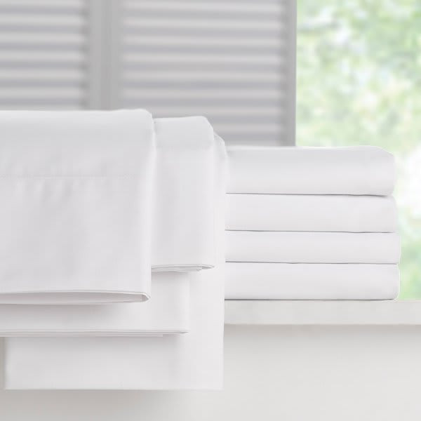 Martex Millennium T250 Flat Sheet King 111x115 White Case Of 12 1s49696