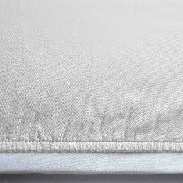 Westpoint Home Dobby Strip T250 Fitted Sheet Queen 60x80x15" White Case Of 12