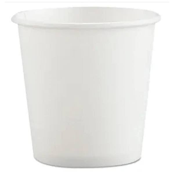 Solo 4 Oz. White Hot Paper Cup (1000-Case)