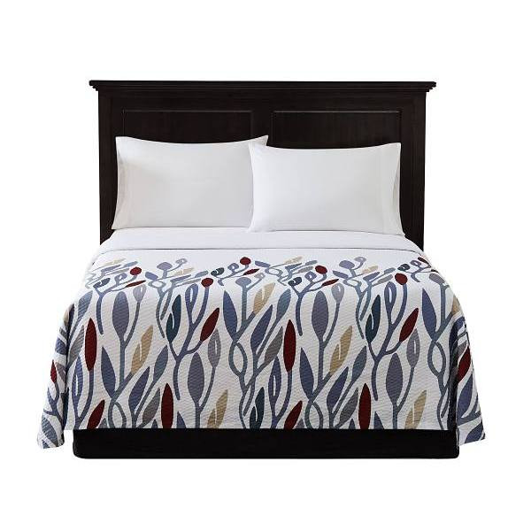 Red Roof Inn Enchanted Leaves Coverlet Full Xl Package Of 12