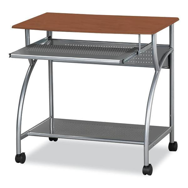 Safco Eastwinds Argo Pc Workstation, 31.5" X 19.75" X 30.25", Medium Cherry