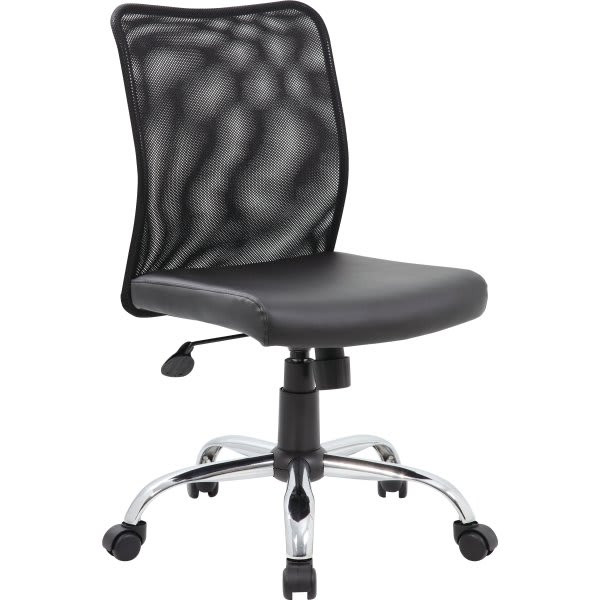 Boss Mesh Task Chair Wide Back, Black