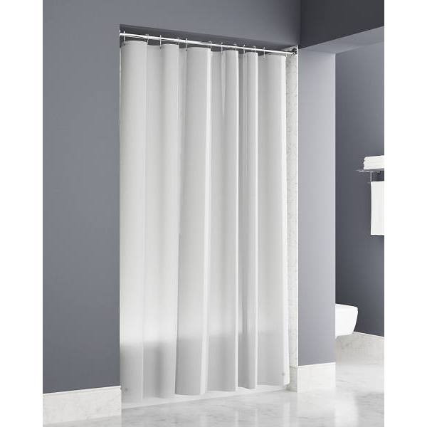 Zenna Home  6g Regular Frosty Shower Curtians 72x78 Cal 65 Grommets No Magnets Case Of 12