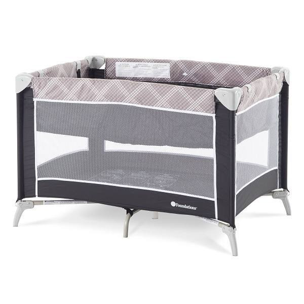 Foundations Sleep N Store Travel Yard With Bassinet