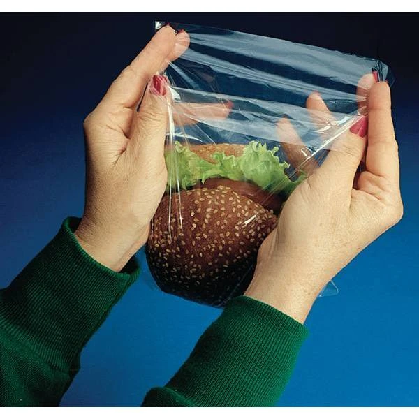 Elkay 7 In. X 7 In. X 1.5 In. Ldpe .85 Mil Sandwich Bag Flip Top, Package Of 1000