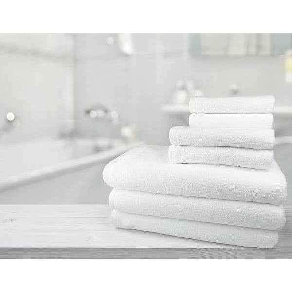 16 In. X 30 In.  4.50 Lb. Oxford Platinum Hand Towel W/Twill Edge Dobby Hem (120-Case)