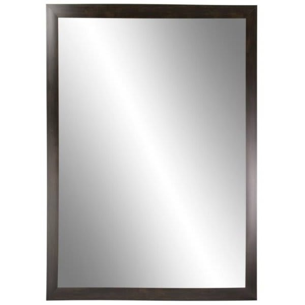 Jensen Framed Mirror 24 X 36" Espresso