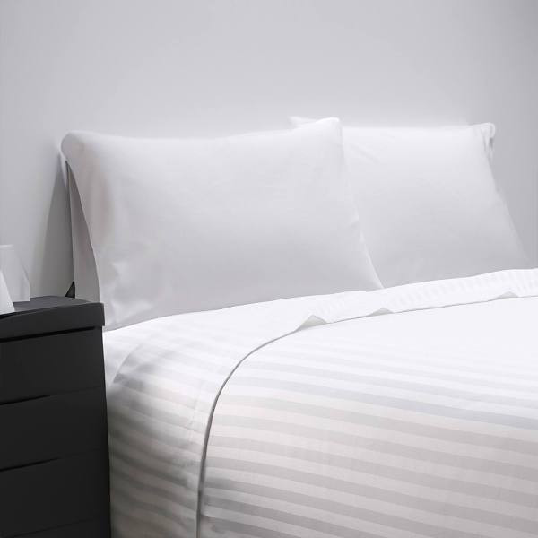 Martex Sonesta 2cm Stripe Top Sheet Case Of 12