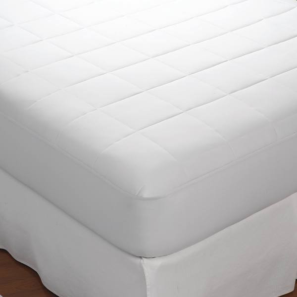 Martex Silent Choice Plus Quilted Waterproof Mattress Pad Twin Case Of 4