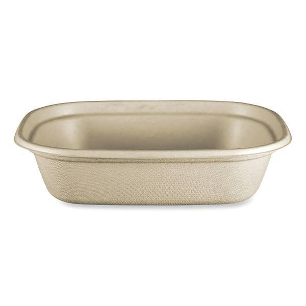 World Centric Fiber Containers 8.7 X 6.5 X 2.1 Case Of 400