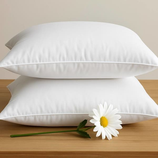 Cotton Bay Essential Polyester Queen Pillow, 20x30", 27 Oz., Case Of 10