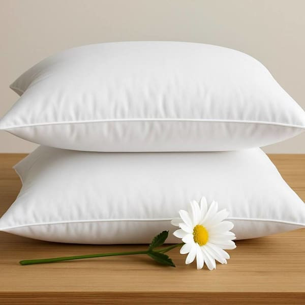 Cotton Bay Classic Cotton Blend King Pillow, 20x36", 33 Oz., Case Of 8