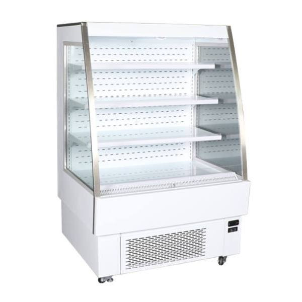 Premium Levella 12.3 Cu. Ft. Open Air Display Case In White