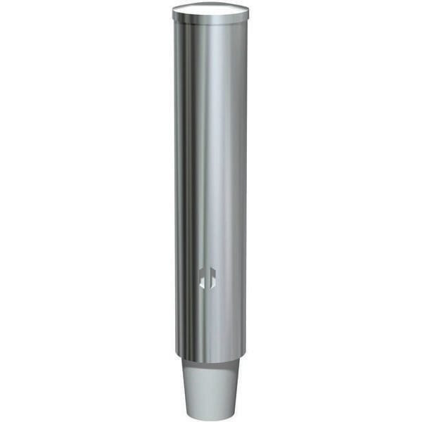 American Specialties Round Paper Cup Dispenser, Surface Mounted