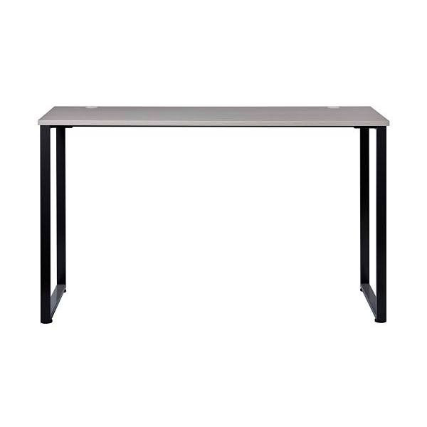 Hirsh 60"Wx24"D Std Hght Open Desk Commercial Office/Home Black/Gray Elm