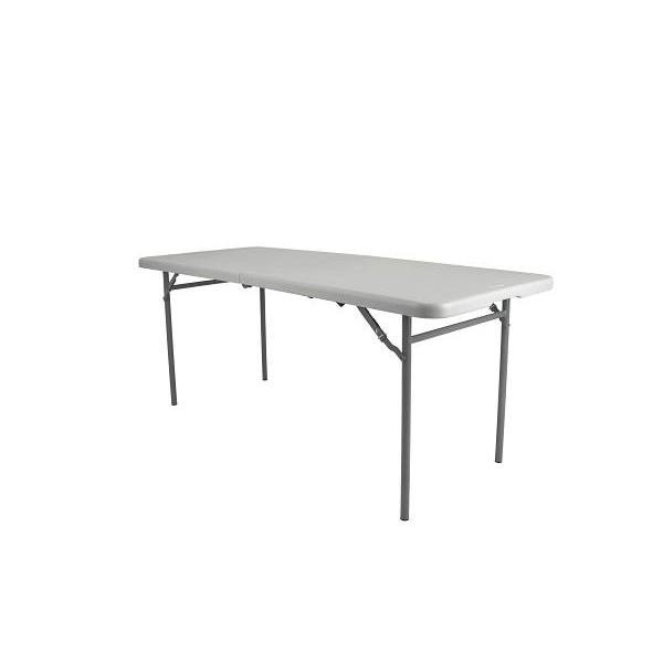 National Public Seating Comfort Max Fold In Half Table, 30" X 72"