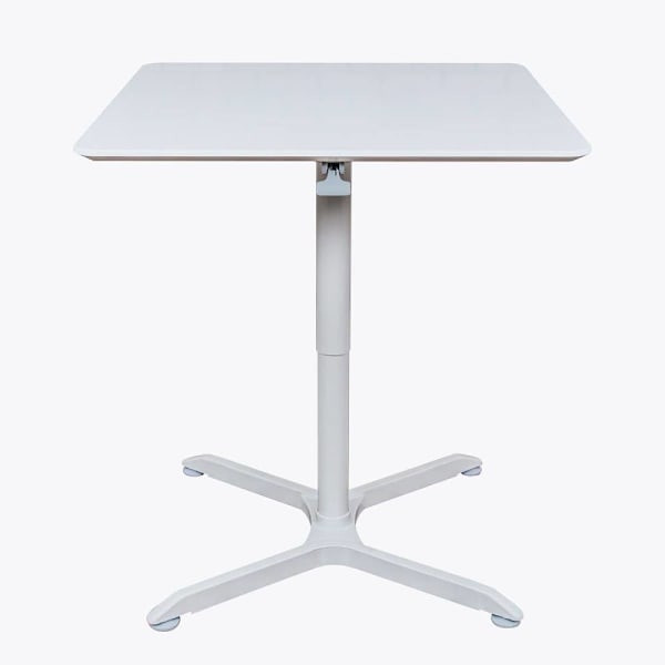 Luxor 32" Pneumatic Height Adjustable Square Cafe Table
