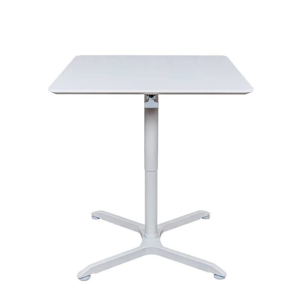 Luxor 36" Pneumatic Height Adjustable Square Cafe Table