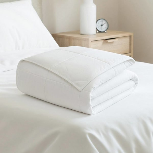 Cotton Bay Classic Cotton Blend Blanket Insert Queen 90x90", Case Of 8