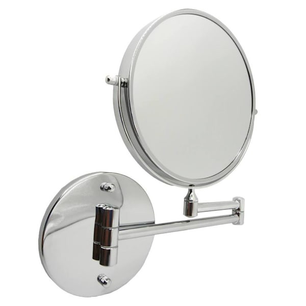 8 In. Wall Mount Mirror, Chrome