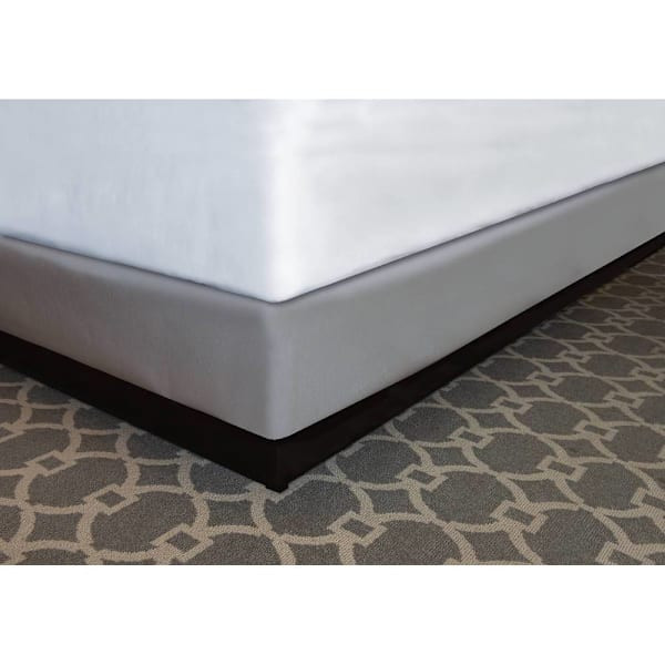 Mattress Safe Box Spring Quickwrap Pewter Polyester Qn 60x80x6.5-7.5" Case Of 12