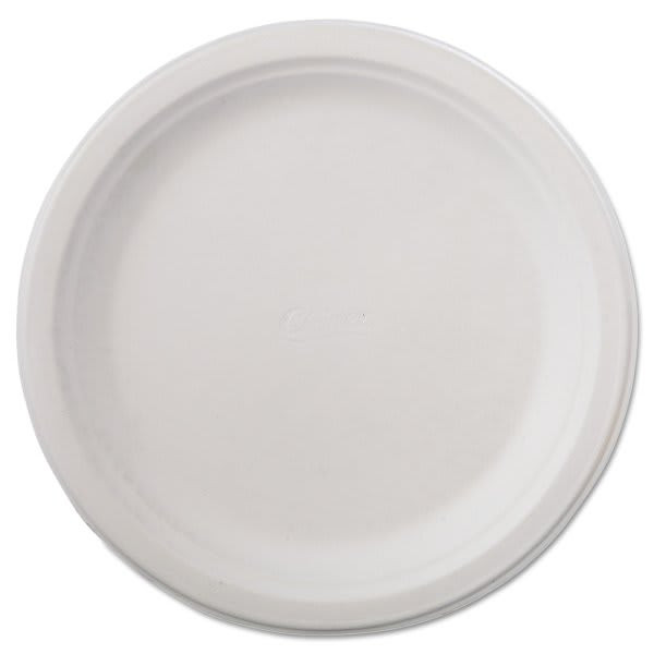 Chinet White Classic Paper Round Dinnerware Plate 9-3/4" Pack Of 500