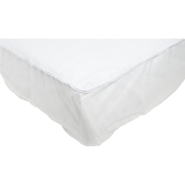 Js Fiber Felt Mattress Pad fitted Expandable Skirt 39x80" Twin Xl, Case Of 12