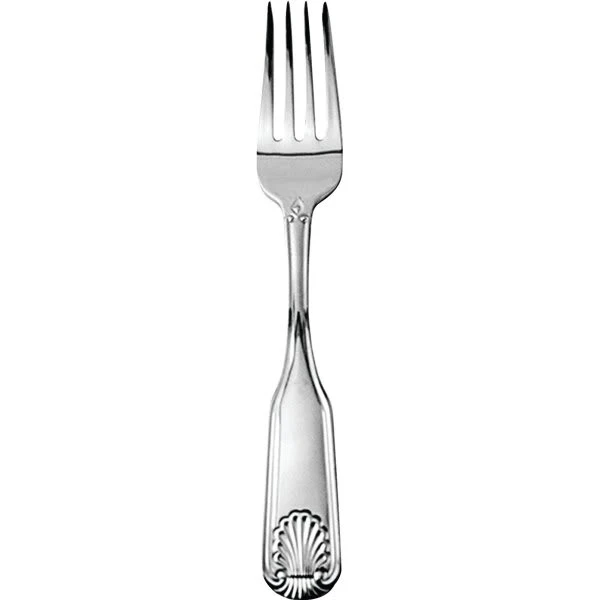 Winco Fanfare Salad Fork Heavy Weight Chrome Package Of 12