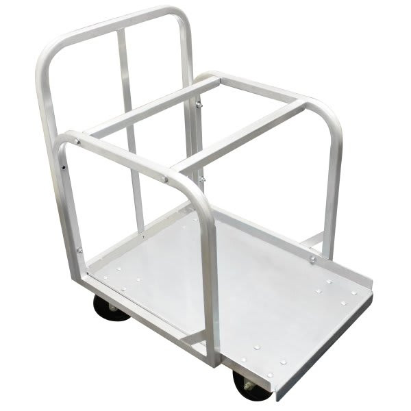 Thunder Group Aluminum Swivel Caster Sheet Pan 20-3/4 X 28-1/4  X 33-3/8 Inches