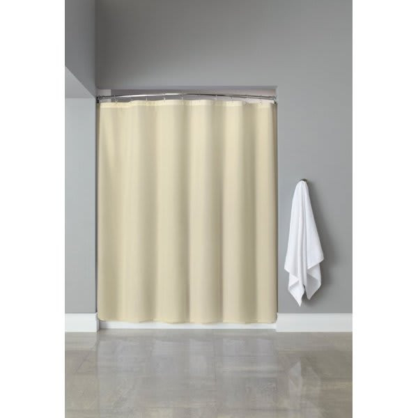 Hooked Style Englewood Shower Curtain 72 X 72" Beige Case Of 12