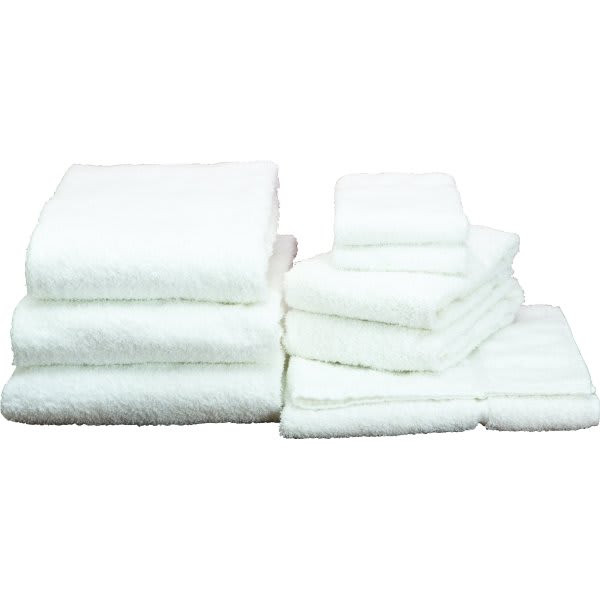 Economy Cotton Wash 12x12 .5lb Wht 60/Pkg