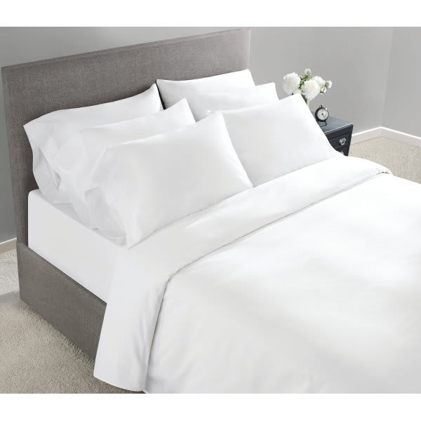 Wynrest T200 Flat Sheet King Xl 108x120" White Case Of 24