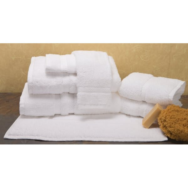 Brentwood Hand Towel Dobby 16x30 4.5 Lbs/Dozen White Case Of 24