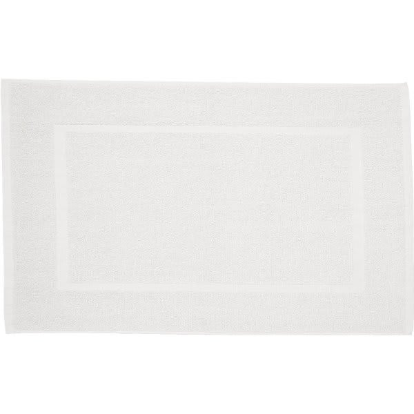 Brentwood Bath Mat Dobby 20x34 10.4 Lbs/Dozen White Case Of 12